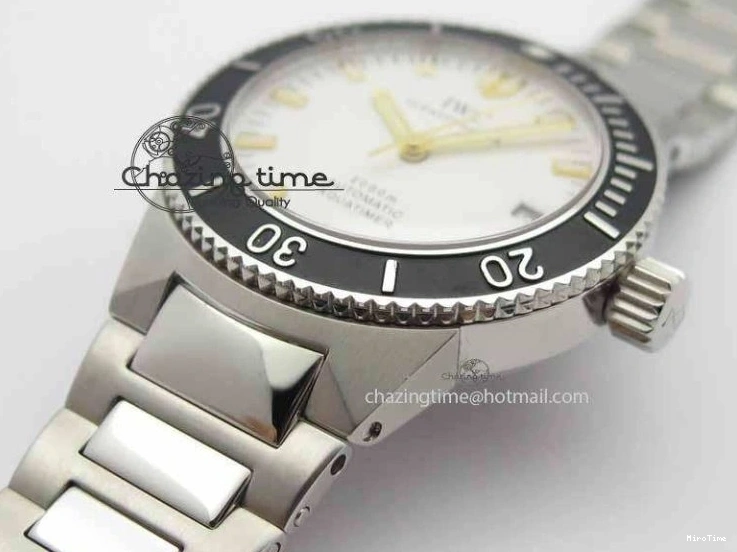 MIROTIME 0401 Aquatimer Automatic SS Noob Best Edition White Dial On SS Bracelet A Lightweight 7251
